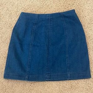 Wild honey skirt, size small, blue